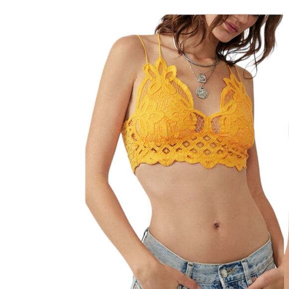 FREE PEOPLE Adella Bralette SIZE SMALL - Picture 1 of 15